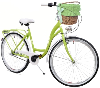 Miejski Damski NEEXT LAURA 26" 3 biegowy Shimano SELEDYNOWO BIAŁY