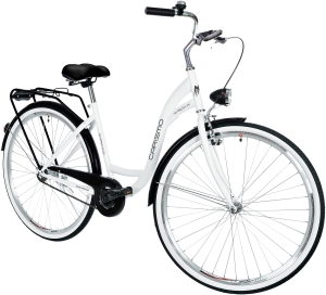 Rower Miejski NEEXT GRACJA 28" torpedo Biało Czarny 