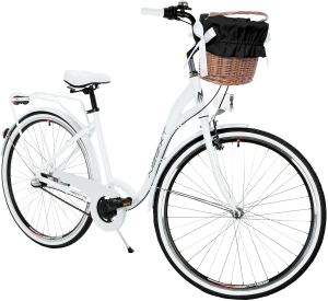 Rower Miejski Damski  NEEXT GRACJA 28" ALU 3 biegi Shimano BIAŁY